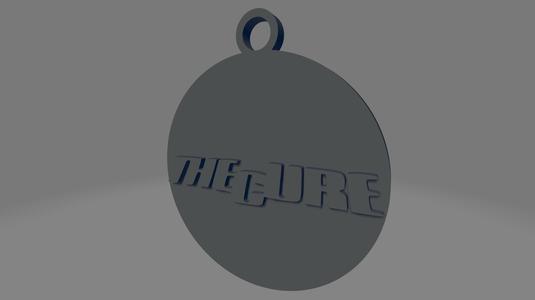 The Cure keychain
