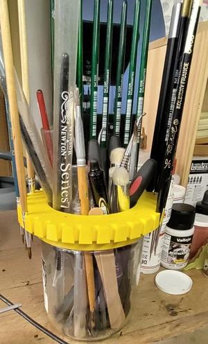 Paint Brush Holder