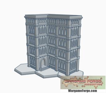 Gothic Building 24 with Hex Base GHB024