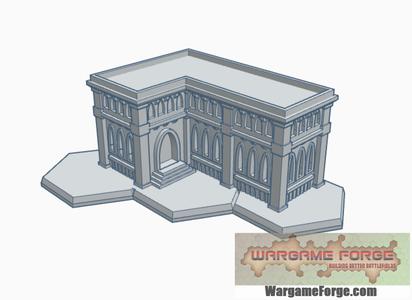 Gothic Building 21 with Hex Base GHB021