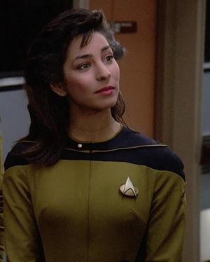 Sonya Gomez figure head- Star Trek TNG