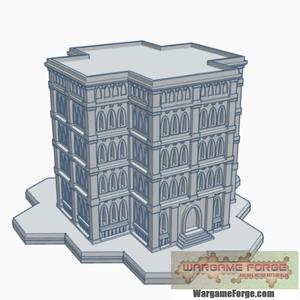Gothic Building 55 with Hex Base GHB055