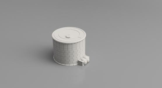 Modular Pipes System - Large Chemical Vat