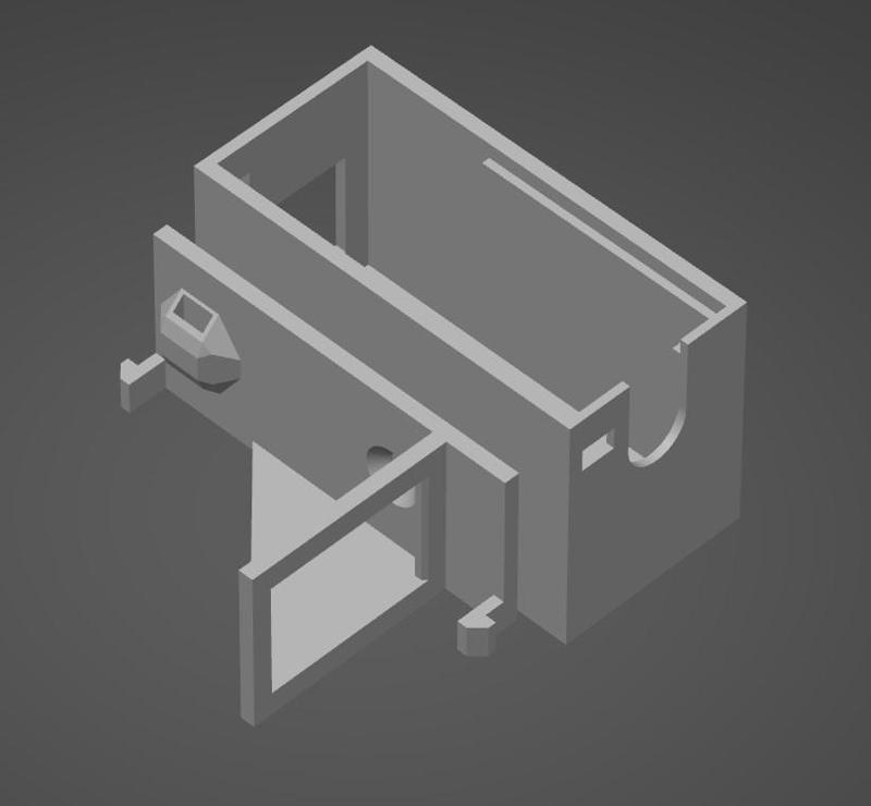 Keystone RJ45 single slot box