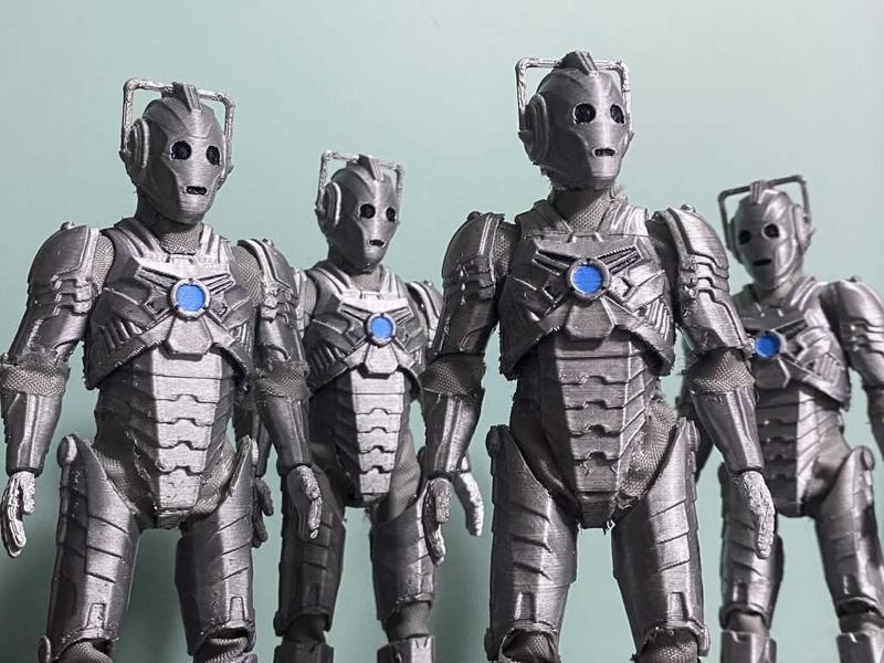 Doctor Who - Cyberman Figure, 2013 Design (Additional Building Materials Required)