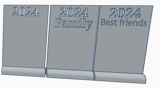 3 soportes para fotos instantáneas