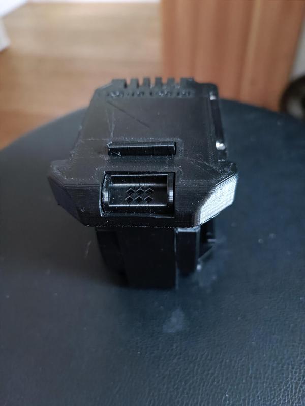 Parkside Dual X20V batteries to Ferrex 40V Tool