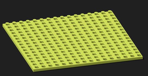 16x16 baseplate