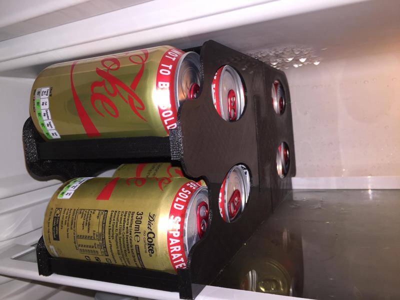 Refrigerator Beer / Pop Can Holder / Dispenser