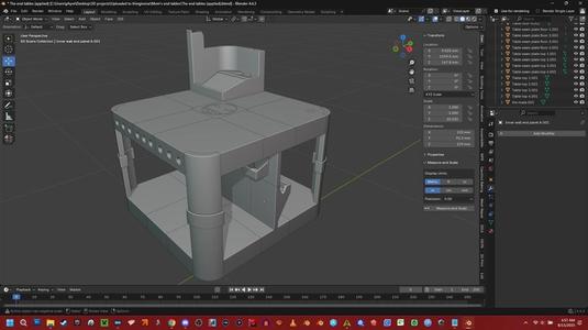 Phykea End Table - Full sized Right table