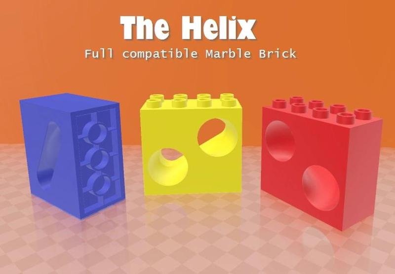 Helix - Lego Duplo / Hubelino compatible