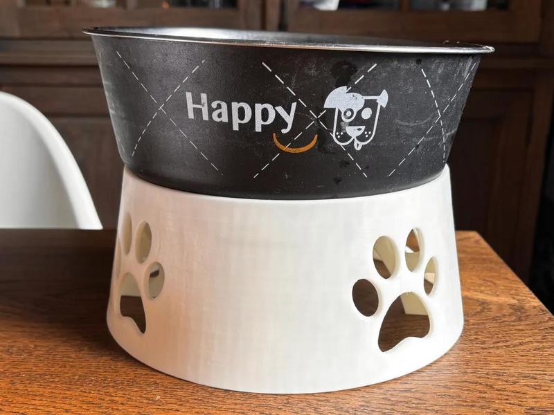 Dog bowl riser