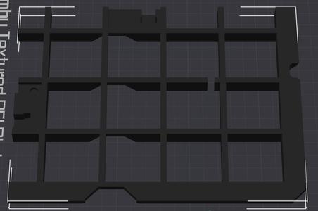 Packout 3 Drawer Gridfinity