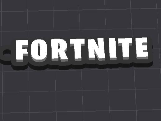 Fortnite keychain