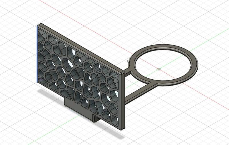 Voronoi Phone Holder