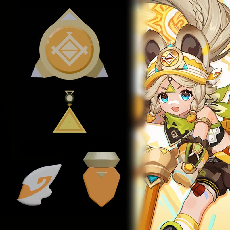 Kachina Hat and Head Accesories - Genshin Impact