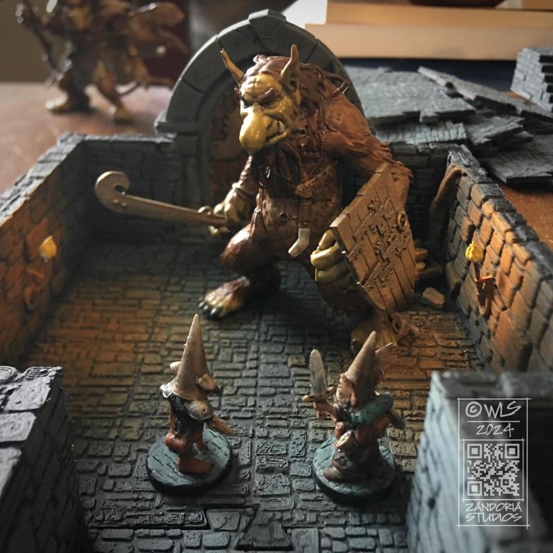 Troll, Fantasy Tabletop RPG Miniature