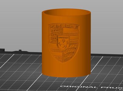 Porsche Logo Candle Holder