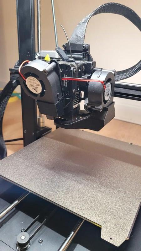 ENDER 3 V3 SE 5020 FAN DUCT
