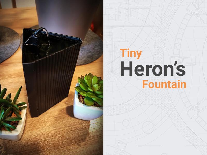 Tiny Heron's Fountain