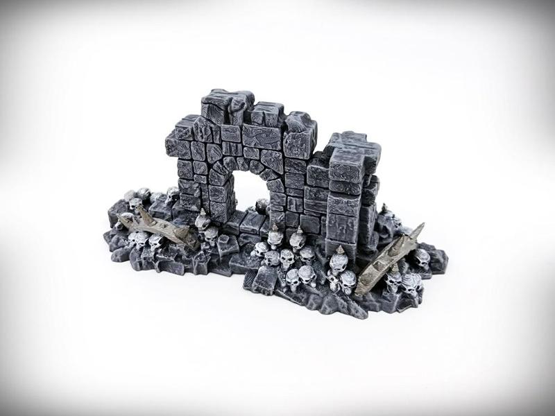 Single Arch Window: Ancient Ruins GRIMDARK Terrain Set