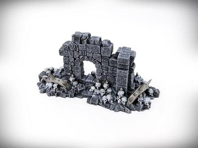 Single Arch Window: Ancient Ruins GRIMDARK Terrain Set