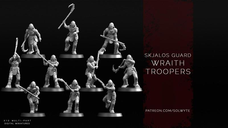 Skjalos Guard - Wraith Troopers