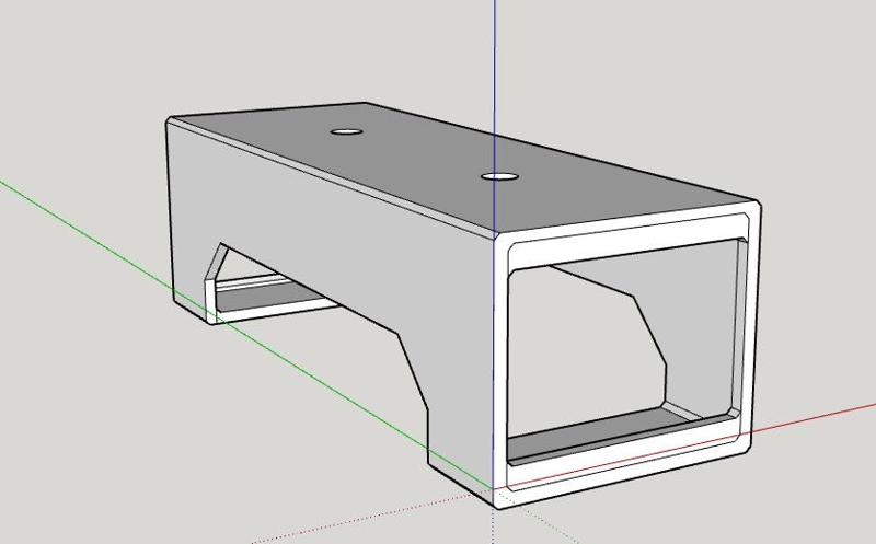 usb hub mount under desk
