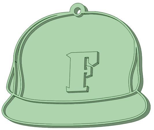 Free Fire cap keychain