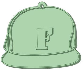 Free Fire cap keychain