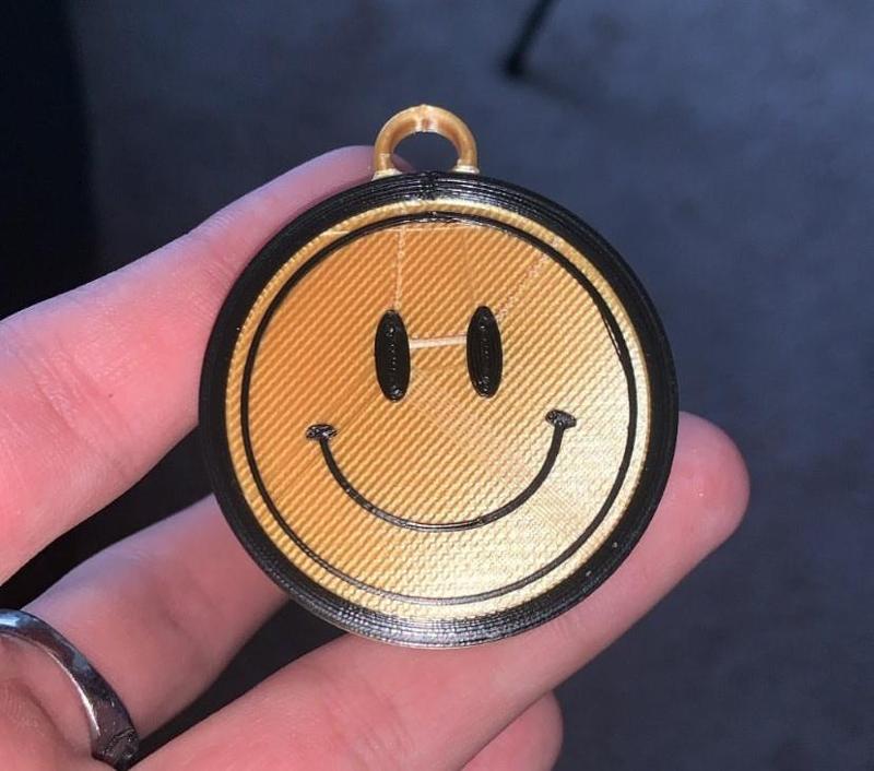 Smiley Keychain