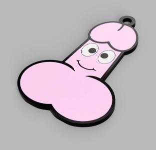 PENIS KEY RING