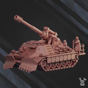 Self-propelled artillery IA-7 Ice Avalanche