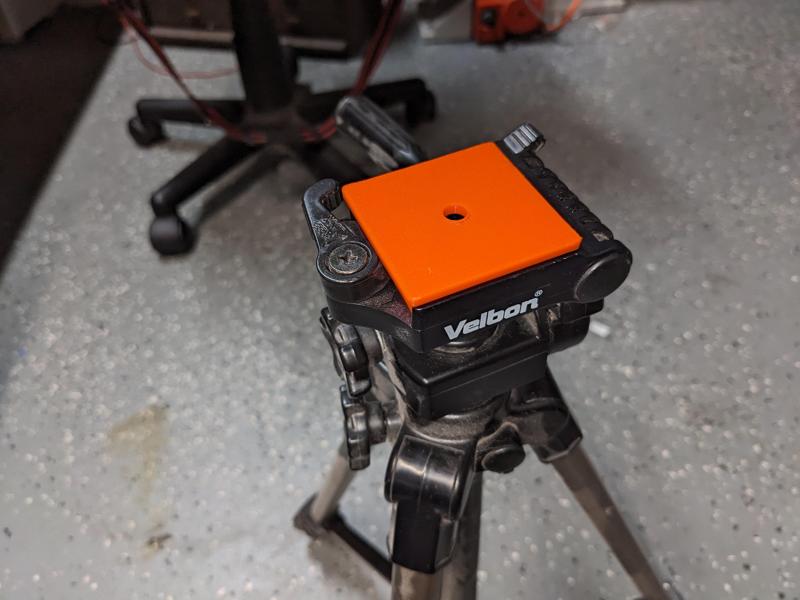 Quick Release Plate for Velbon Tripod