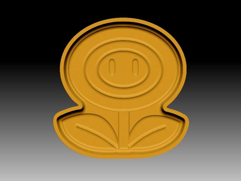 FIRE FLOWER  BATH BOMB MOLD