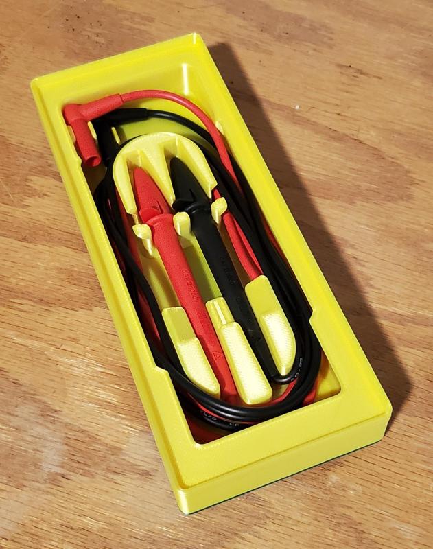 Gridfinity Fluke Probe Bin