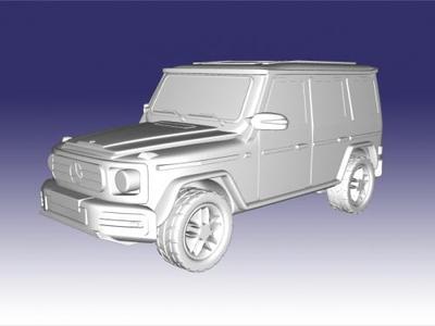 MERCEDES G400D (Tekerleri dönüyor).