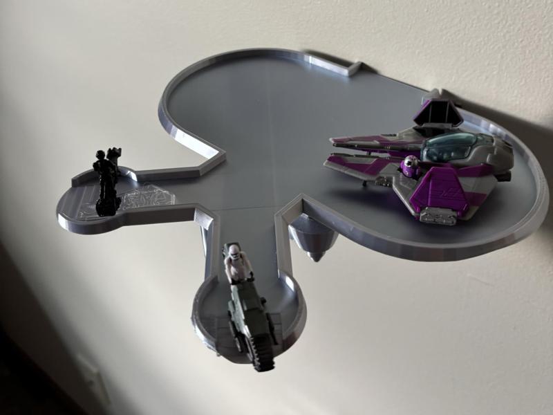 StarWars (MGS) Custom Mount Coruscant Platform