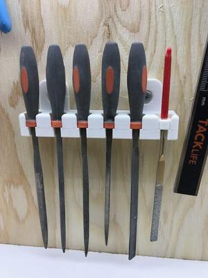 File holder flat wall mount version