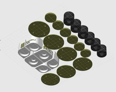 A1 anti vibration feet