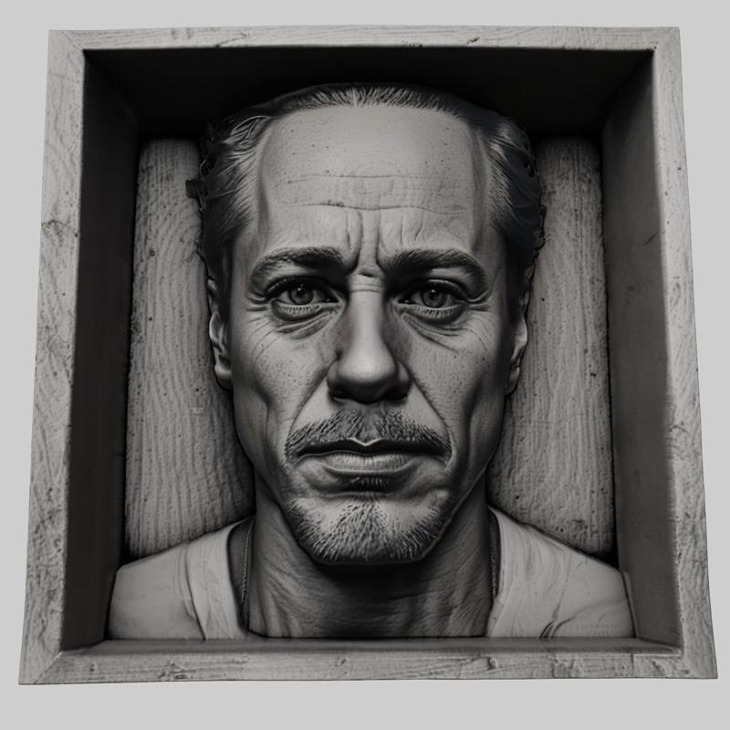 Robert Downey Jr. head relief actor