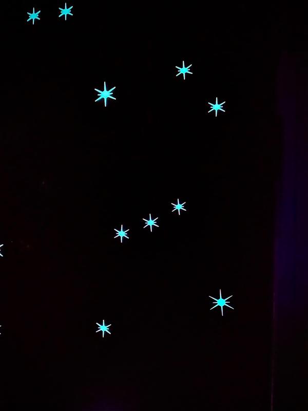 James Webb Stars (glow in the dark)