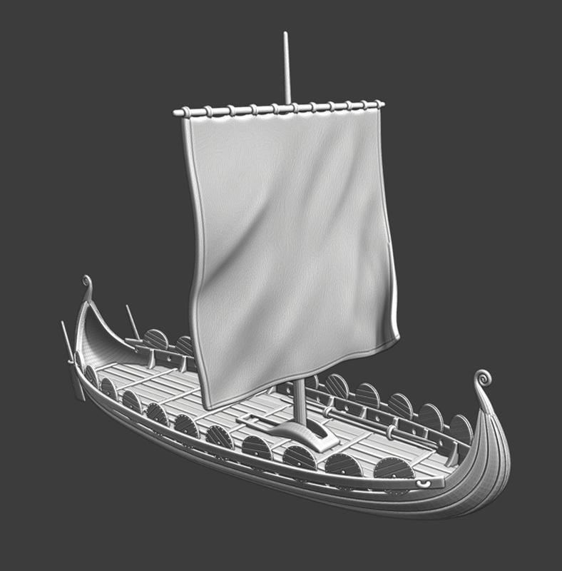Viking Ship model