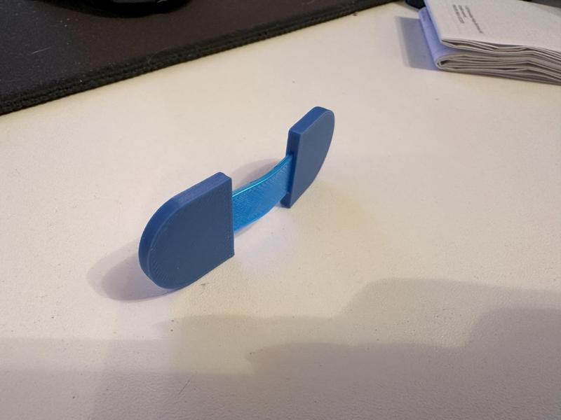 Multi Material Flexible hinge demo