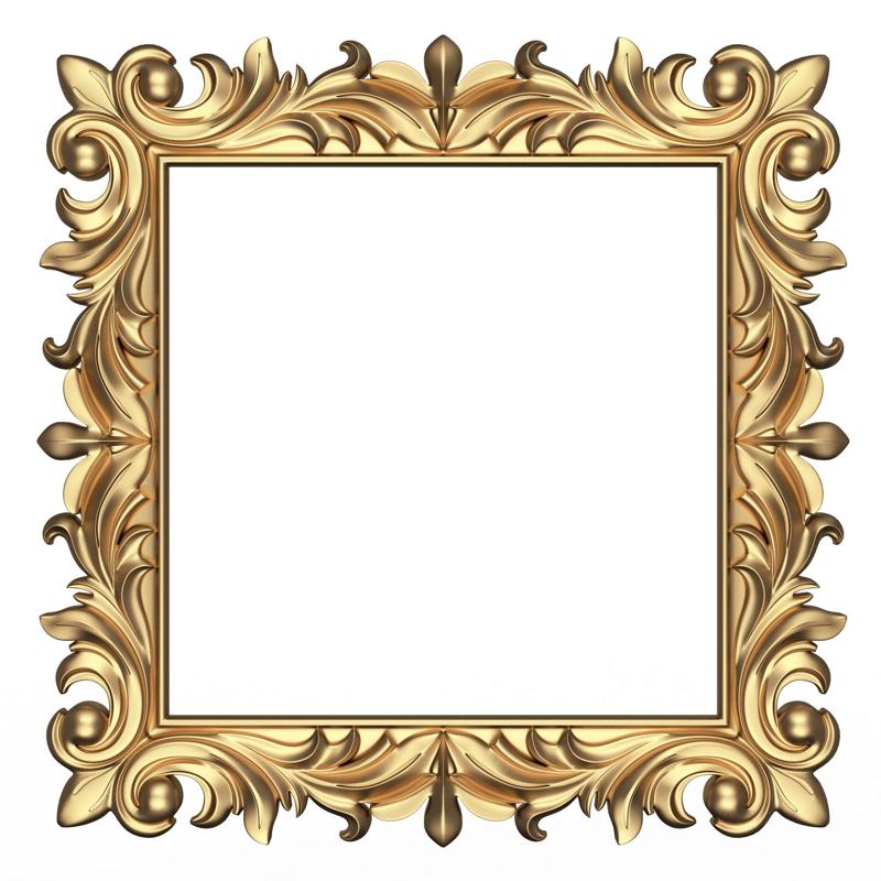 Classic Frame and Mirror 059