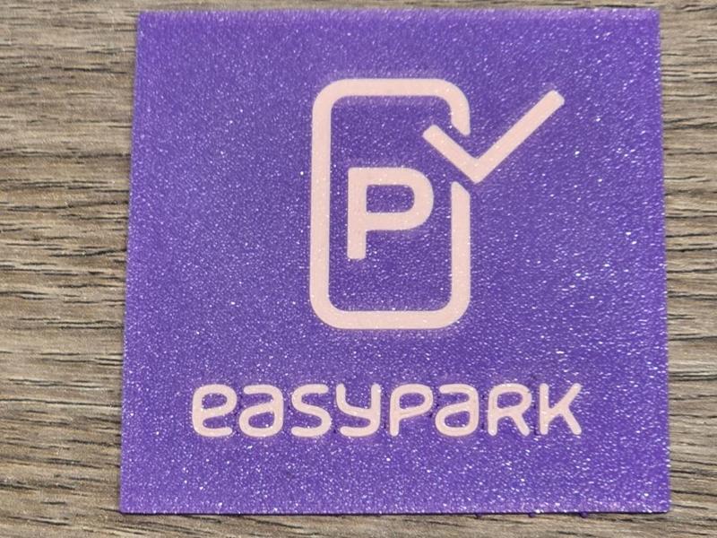 Easypark Parking Permit Tag
