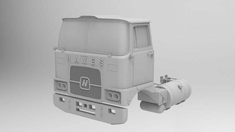 HAYES CLIPPER 100 DAY CAB 1/32 SCALE MODEL