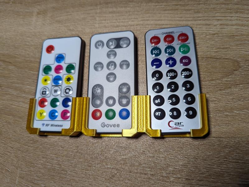 Triple LED Remote Holder