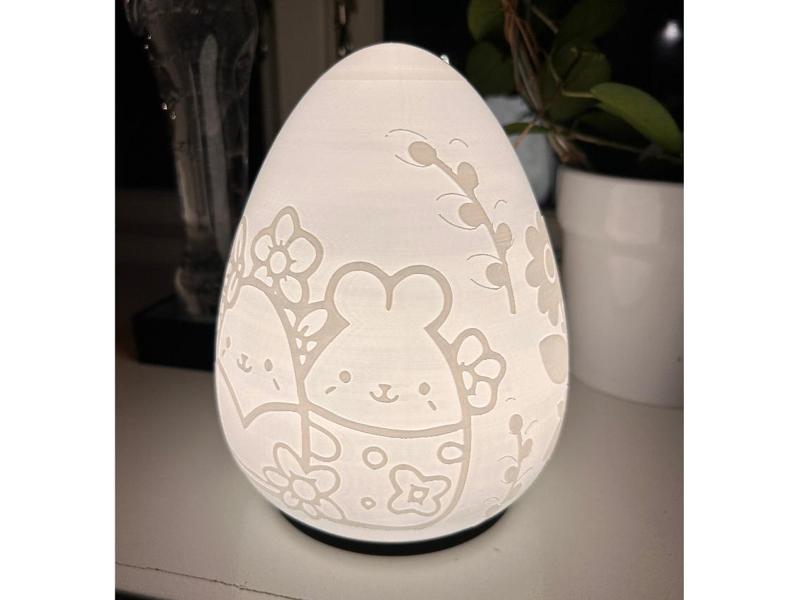 IKEA Kapplake Easter Egg Lamp (Tap to start)