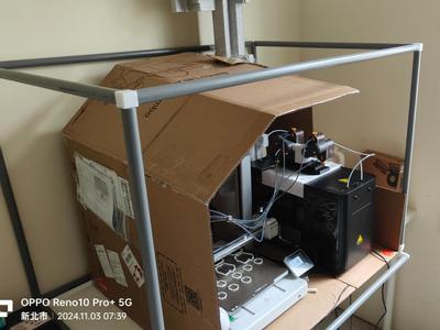 A low-cost enclosure using readily available 1/2" PVC pipe, with subtly recessed wiring on the operating surface to avoid interference. Material cost: $10